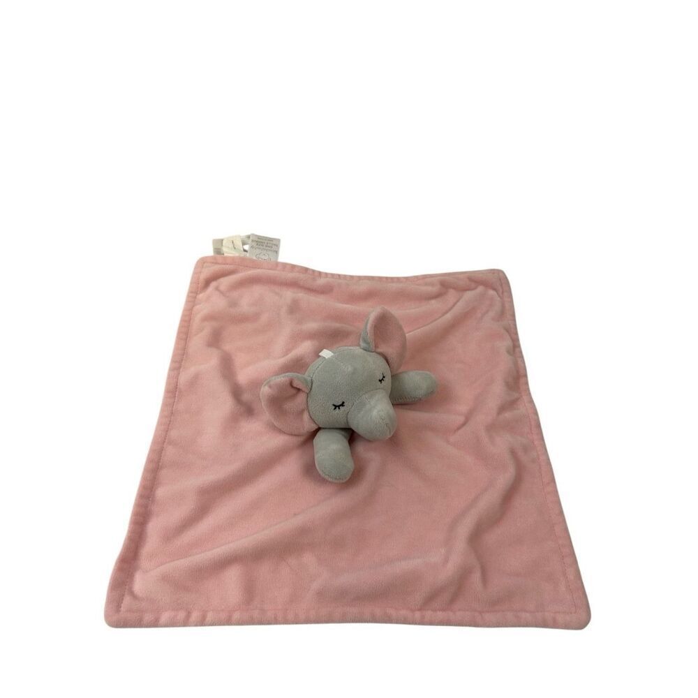 Koala baby pink‎ blankie replacement elephant plush head 13x13” flowers
